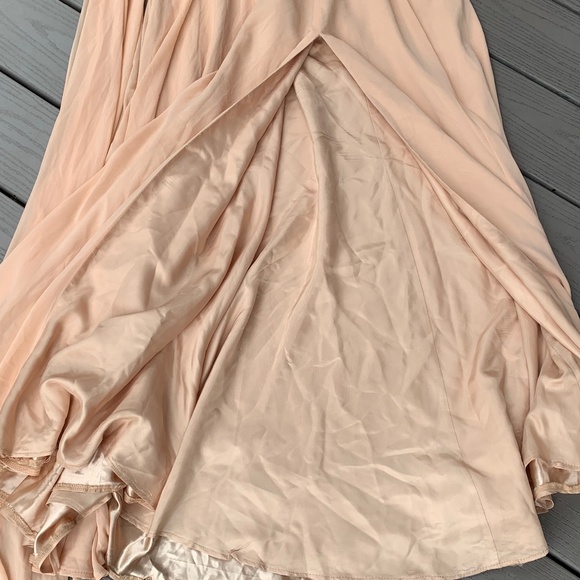 Mac Duggal Float One Shoulder Open Back Gown - Picture 6 of 14